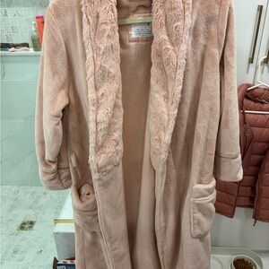 P.J. Salvage Peach Fleece Robe